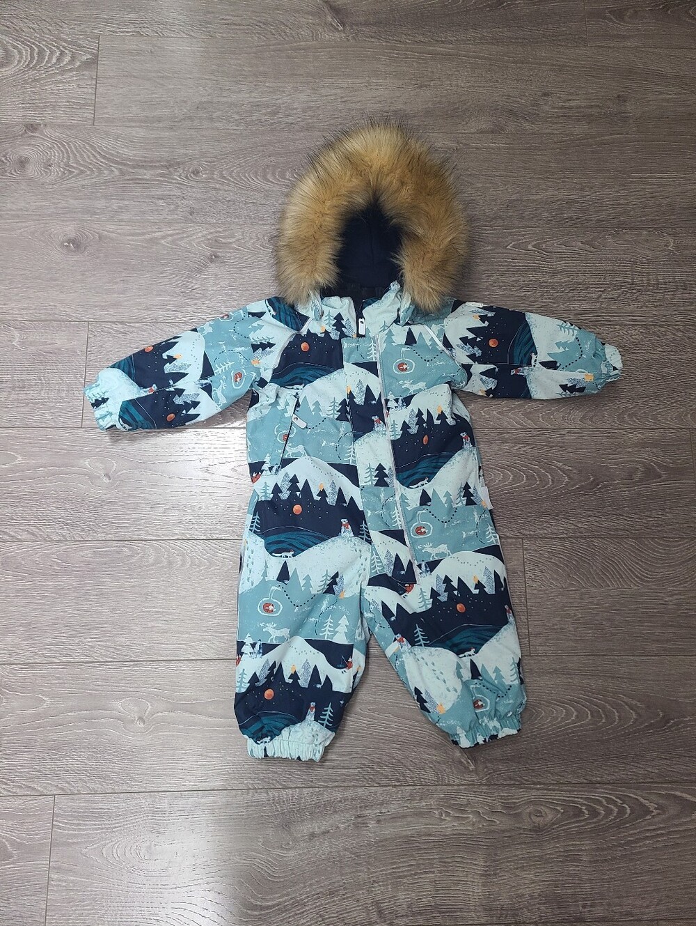 Reima TEC Snowsuit – Size 74 (9-12 months) – Lappi Reimatec Winter Bunting Suit
